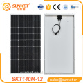 high quality 100w 140w mono solar panel for solar panel system